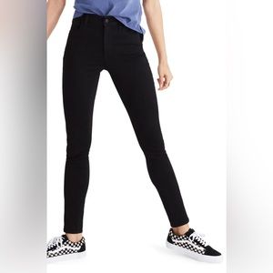 Madewell Black Roadtripper Skinny Jeans